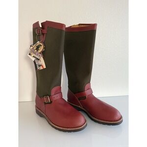 Chippewa Men's Descaro 17" Oro Russett Brown Snake Boots SN5913 Size 12D New!